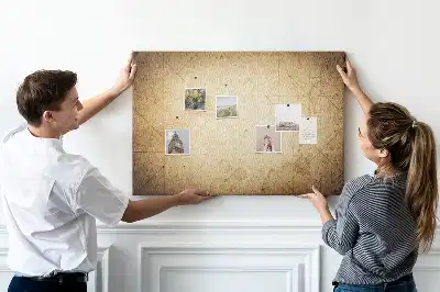 Korková nástenka Archívny zemský glóbus sépia
