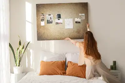 Korková nástenka Archívny zemský glóbus sépia