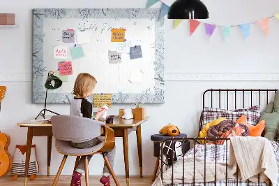 Nástenka do detskej izby Zimný týždenný plánovač