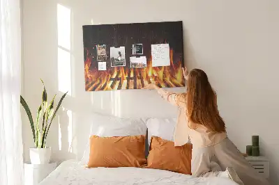 Korková nástenka Gril