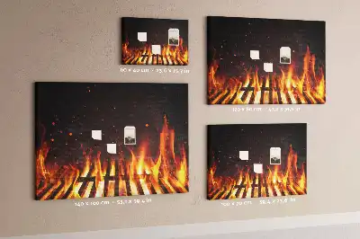 Korková nástenka Gril