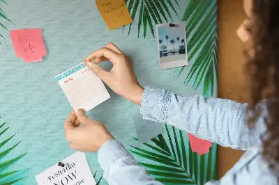 Nástenná detská nástenka s motívom botanického dažďového pralesa