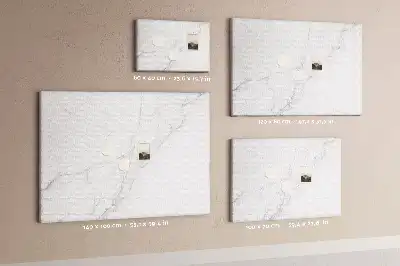 Korková nástenka s dekorom ušľachtilého mramoru