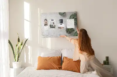 Nástenka do detskej izby Dekoratívne rastliny