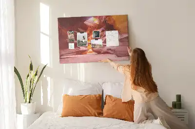 Korková nástenka Antilopí kaňon
