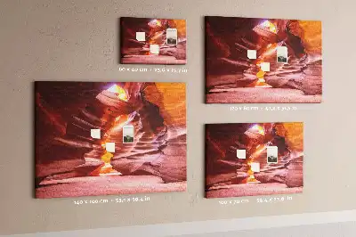 Korková nástenka Antilopský kaňon