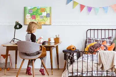 Nástenka do detskej izby s fyzickou mapou Poľska