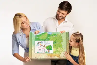 Nástenka do detskej izby s fyzickou mapou Poľska