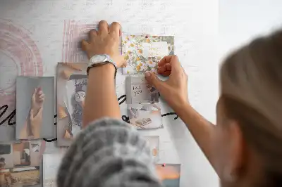 Korková nástenka Nápis „Buď sám sebou“