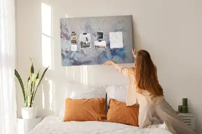 Korková nástenka Pohyby štetcom