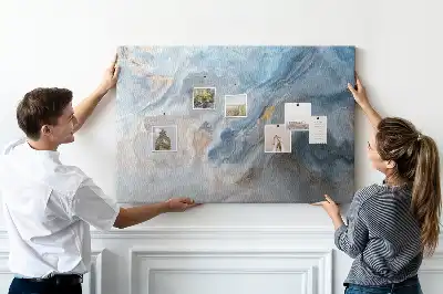 Nástenka do detskej izby s textúrou skaly