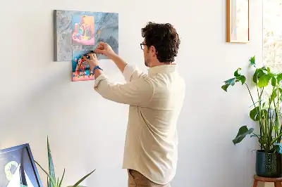 Nástenka do detskej izby s textúrou skaly