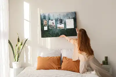 Nástenka do detskej izby Hmlistý ihličnatý prales
