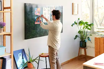 Nástenka do detskej izby Hmlistý ihličnatý prales