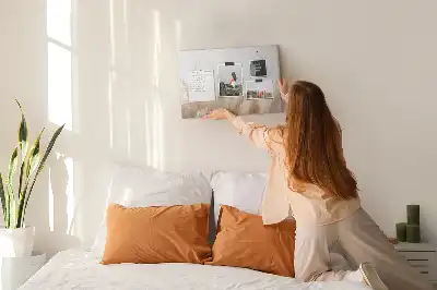 Korková nástenka s motívom abstraktného obilia
