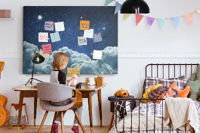Korková nástenka Nočná obloha