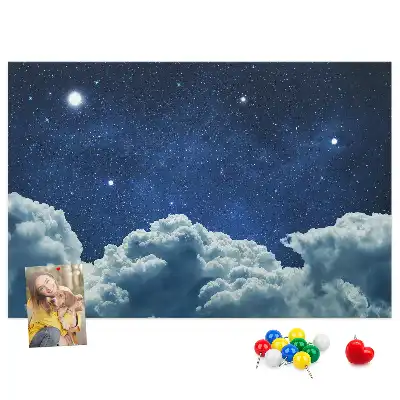 Korková nástenka Nočná obloha