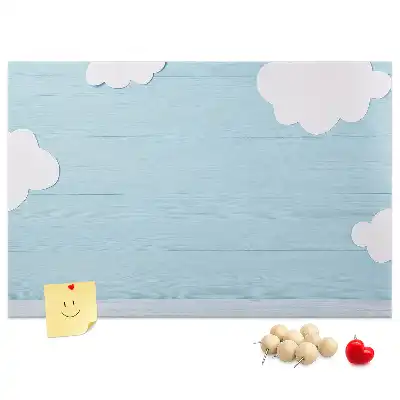 Detská nástenka a tabuľa na písanie