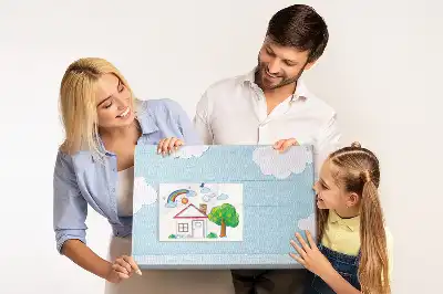 Detská nástenka a tabuľa na písanie