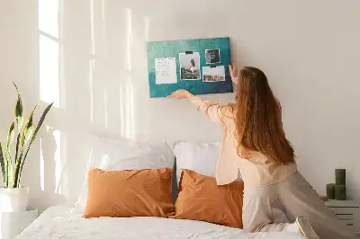 Korková nástenka s motívom abstraktnej hĺbky