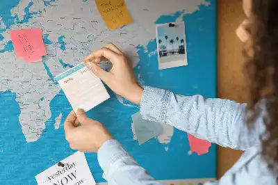 Nástenka do detskej izby Obrysová mapa štátov