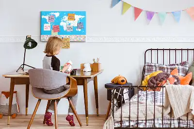 Nástenka do detskej izby Obrysová mapa štátov