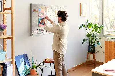 Korková nástenka mapa sveta