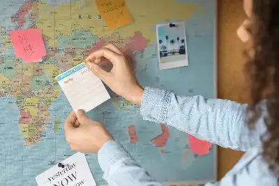 Nástenka do detskej izby Geografia mapa sveta