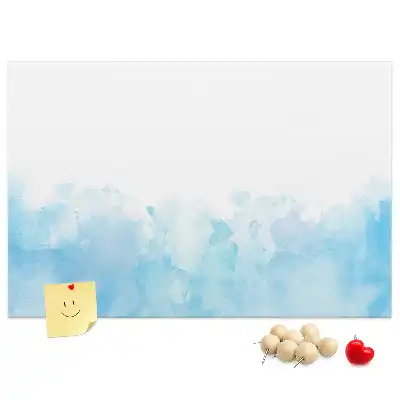 Korková nástenka s motívom maľovaných škvŕn