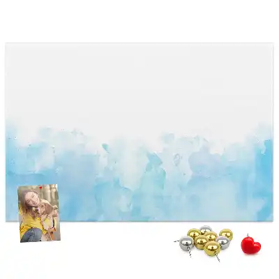 Korková nástenka s motívom maľovaných škvŕn