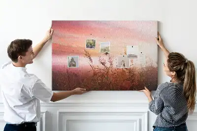 Nástenka do detskej izby Hmlisté ráno