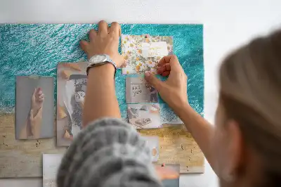Nástenka do detskej izby s motívom mora, pláže a ľudí