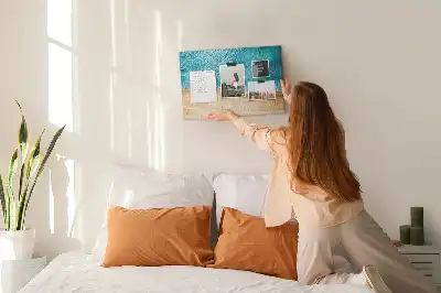 Nástenka do detskej izby s motívom mora, pláže a ľudí