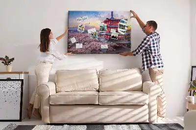 Korková nástenka Japonská konštrukcia