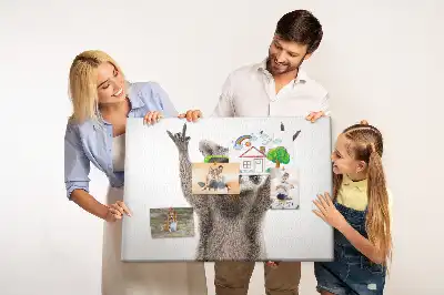 Nástenka do detskej izby Mýval s okuliarmi