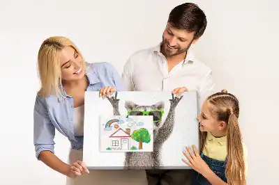 Nástenka do detskej izby Mýval s okuliarmi
