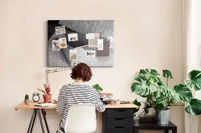 Korková nástenka Moderná kompozícia figúr