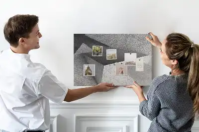 Korková nástenka Moderná kompozícia figúr