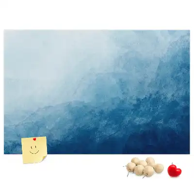 Nástenná detská nástenka s abstraktným motívom vody