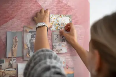 Korková nástenka Mozaika z trojuholníkov