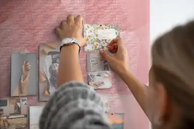 Korková nástenka Mozaika z trojuholníkov