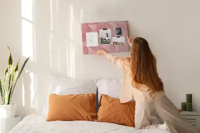 Korková nástenka Mozaika z trojuholníkov