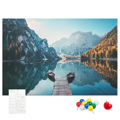 Nástenka do detskej izby Lode na jazere