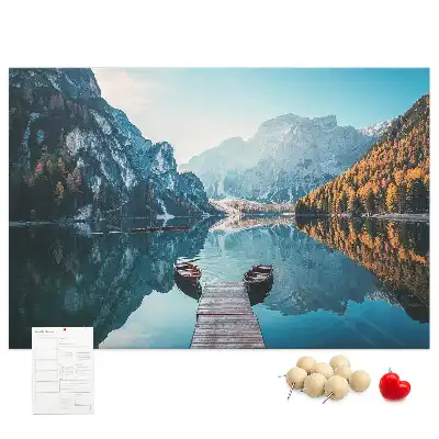 Nástenka do detskej izby Lode na jazere