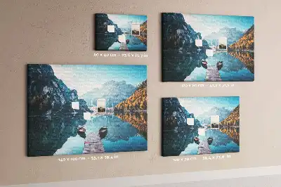Nástenka do detskej izby Loďky na jazere