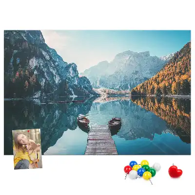 Nástenka do detskej izby Loďky na jazere