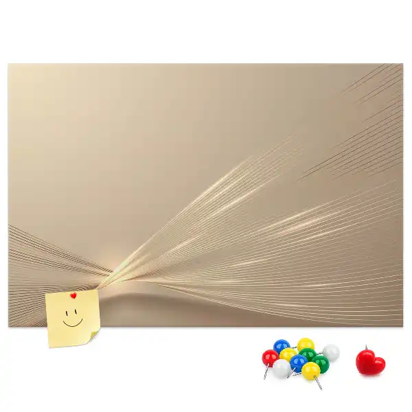 Korková nástenka Abstraktné svetlo