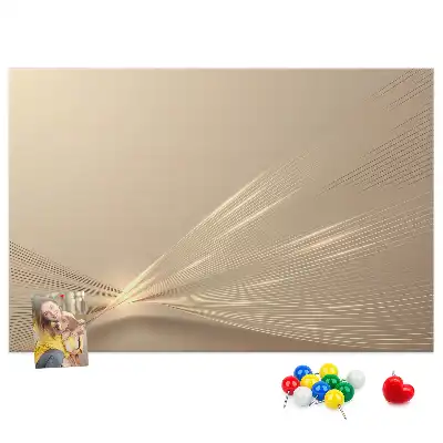 Korková nástenka Abstraktné svetlo