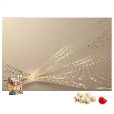 Korková nástenka Abstraktné svetlo