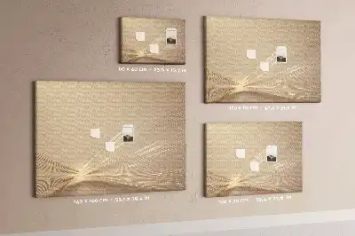 Korková nástenka Abstraktné svetlo